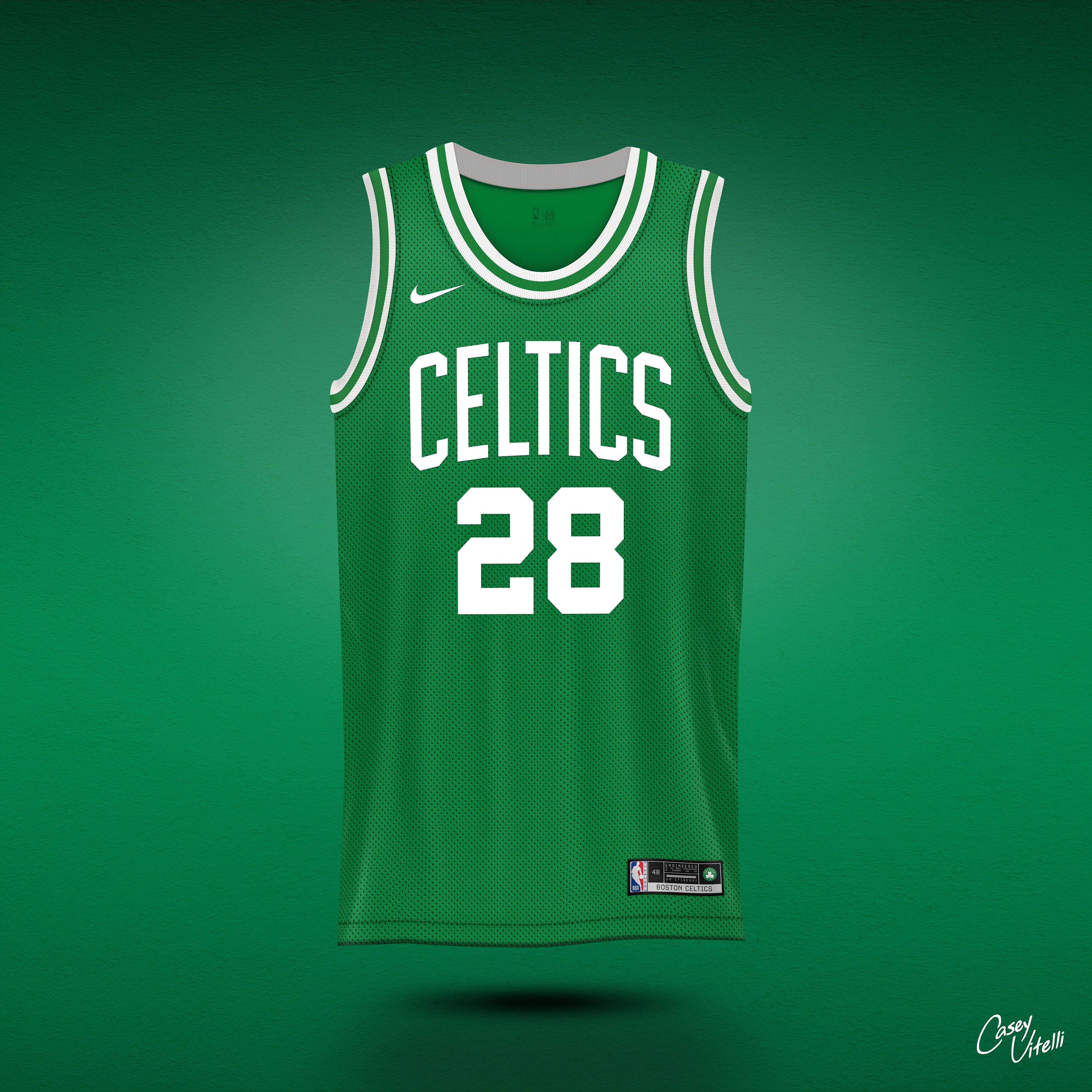 Casey Vitelli on X: NBA Rebrand Project - Boston Celtics Earned @celtics  #BleedGreen  / X