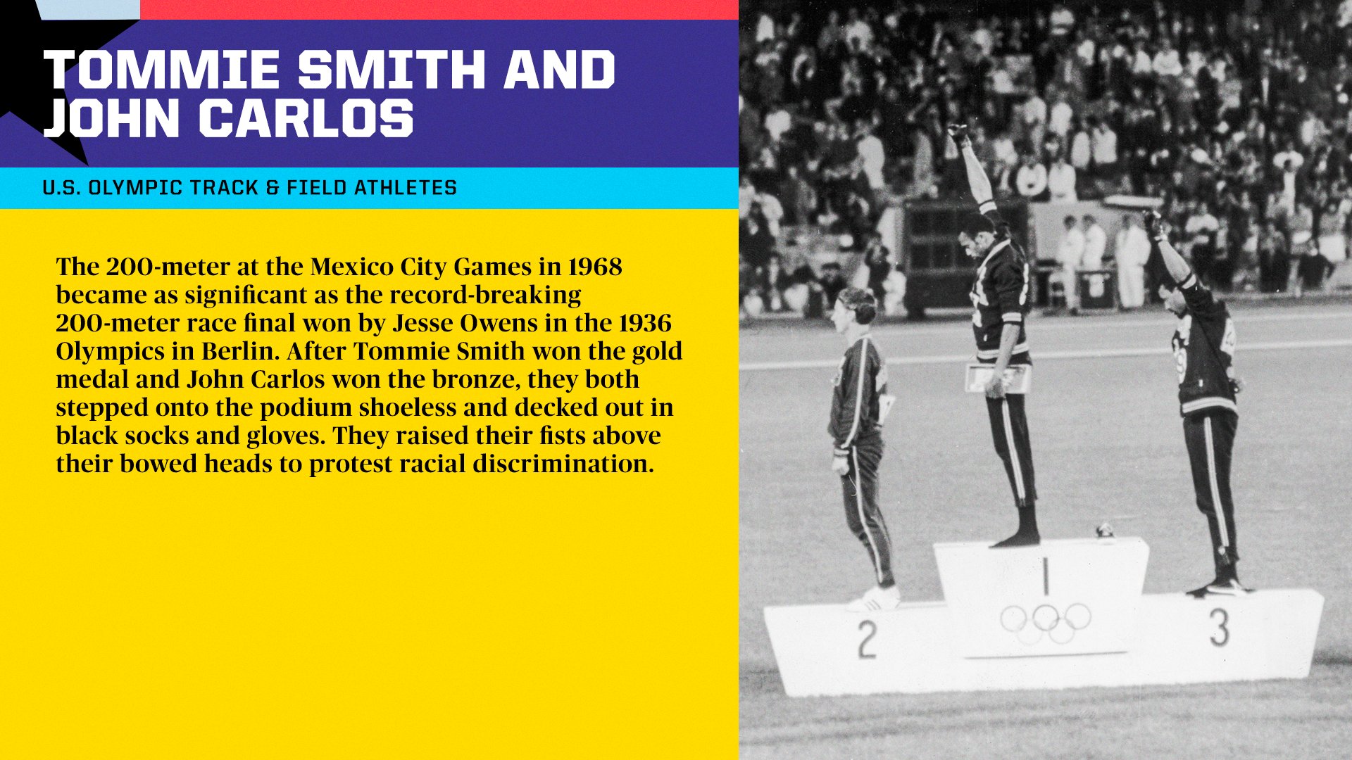 Il Y A 50 Ans, Tommie Smith Et John Carlos Levaient Le Poing à Mexico - Foto 7
