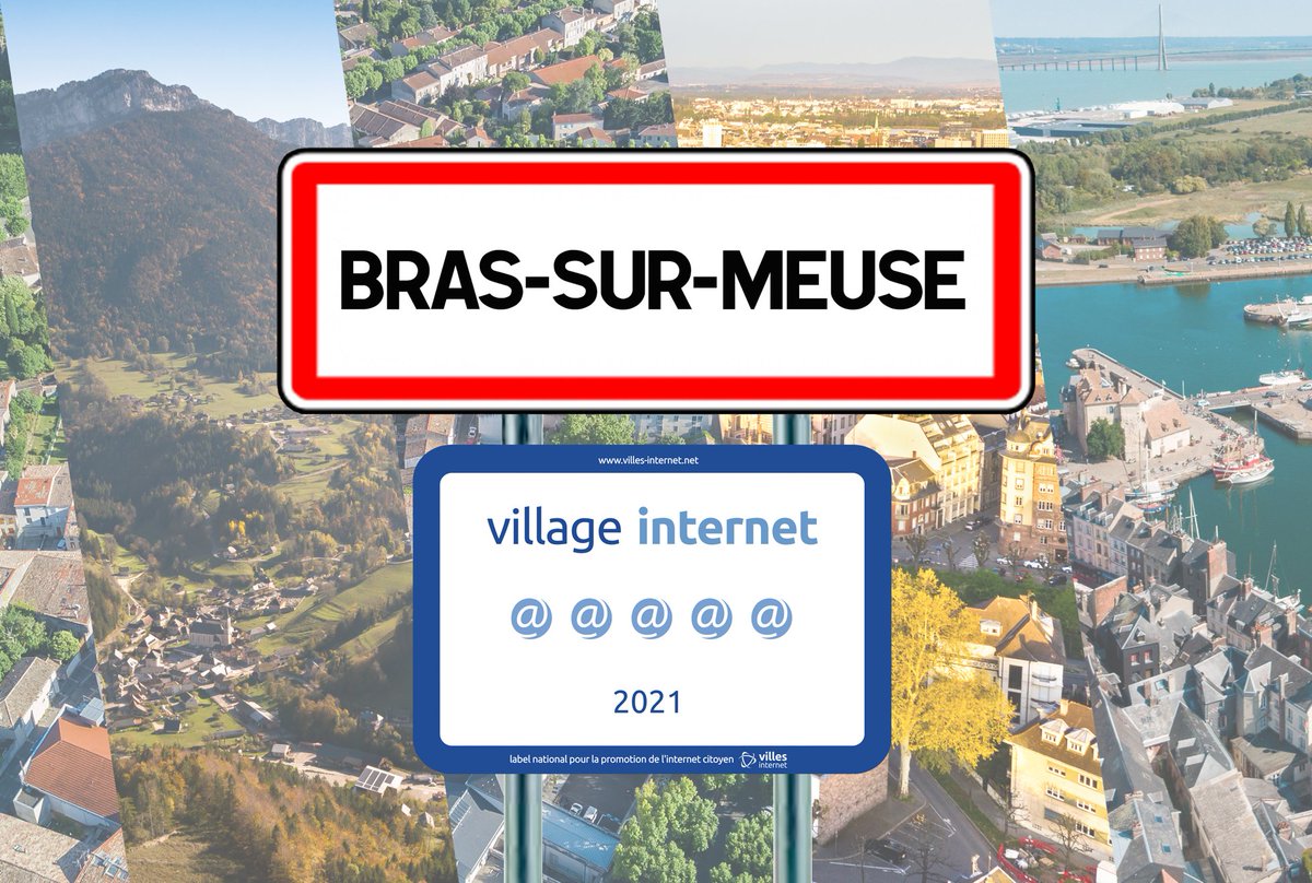 👏🏼🏆🇫🇷 Bravo à Bras-sur-Meuse qui reçoit le label Village Internet avec 5️⃣@ Retrouvez le palmarès complet sur villes-internet.net/site/decouvrez… #VillesInternet2021 <a href="/Brassurmeuse/">Bras sur tweets</a>