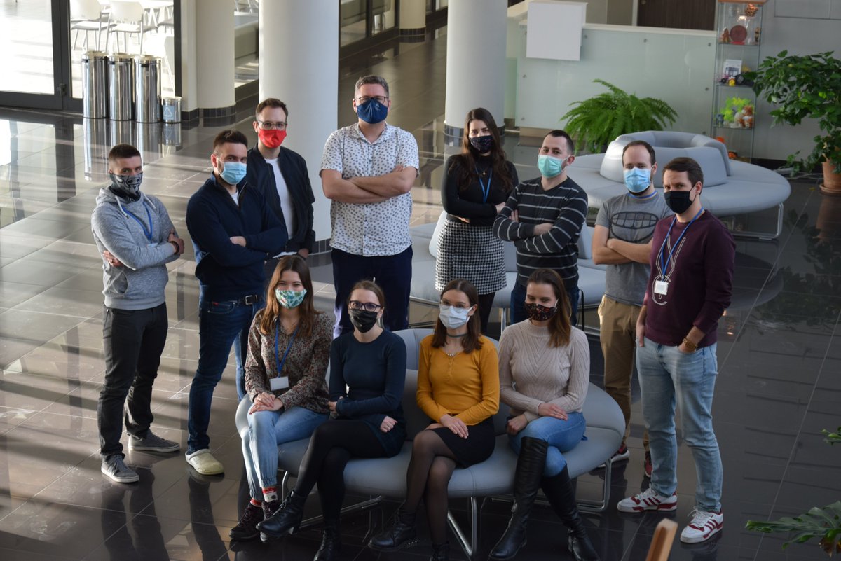 JDRybka's tweet photo. Behold! The Laboratory of Applied Biotechnology @UAM_Poznan! This extraordinary team is working on the highest level of scientific excellence. @BioCAT_Poz https://t.co/9qkSdEcQMO