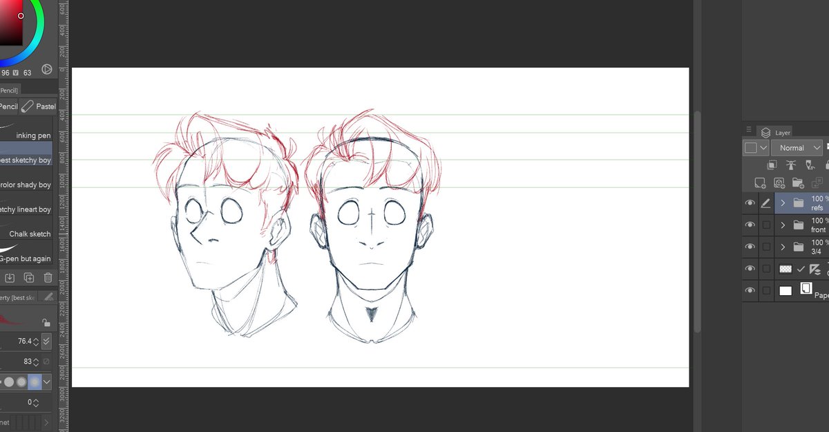 I love turnarounds but I forget how FRICKEN LONG THEY TAKE. It'll be worth it though... my characters are pretty detailed for a comic so the more time I spend on it now the faster things will hopefully go later! 