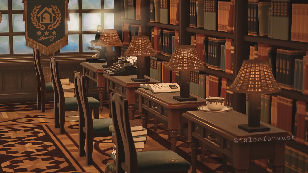 isleofaugust's tweet photo. I present to you, the Nookaversity library! 📚 https://t.co/gnYeobK57F
