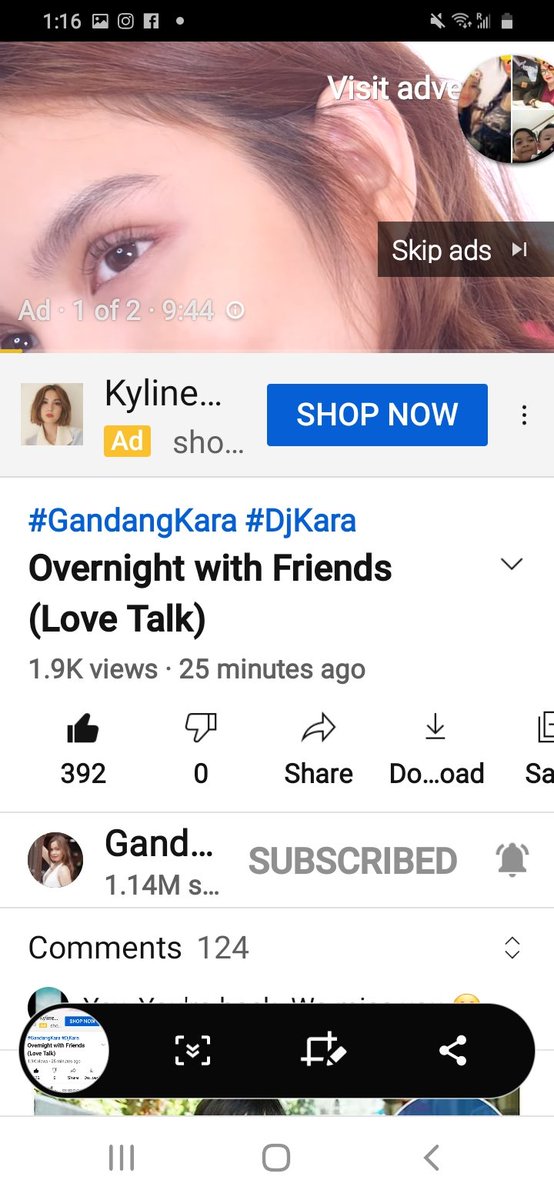 Sweetlyn081's tweet photo. twice nag advertised ang Olay product na may 9:45mins each sa bagong vlog ni GK..kay barbie and kyline..#KeepgoingGK
l https://t.co/QVUKhFKSdD