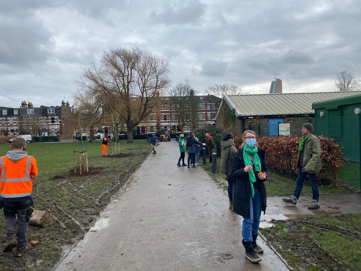 Trees4Grenfell_'s tweet photo. When #memories fade our trees will grow to remind the next generation we cared 💚🌳💚 mud stopped play halfway through so we will rearrange the final planting of 10 more @sofmcveigh @FloraCornish @Butterfly_bros @TLynskey @LondonNPC @SaveWornington @UrbanTreeFest https://t.co/o0VdJzj5hO