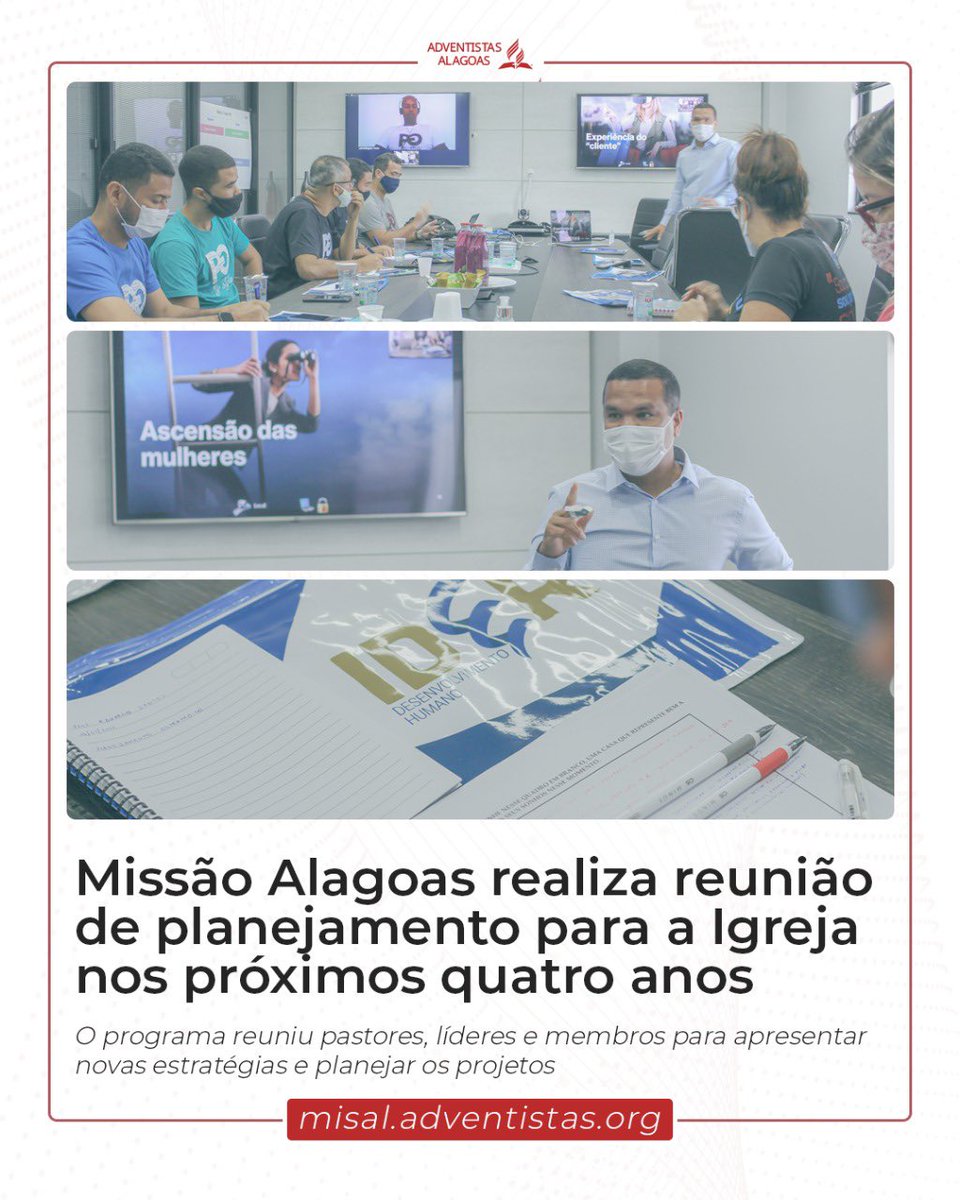 *Missão Alagoas realiza reunião de planejamento para os próximos quatro anos.*

Por uma Alagoas que:
#Adora
#Convive 
#Salva 

bityli.com/HAxvM