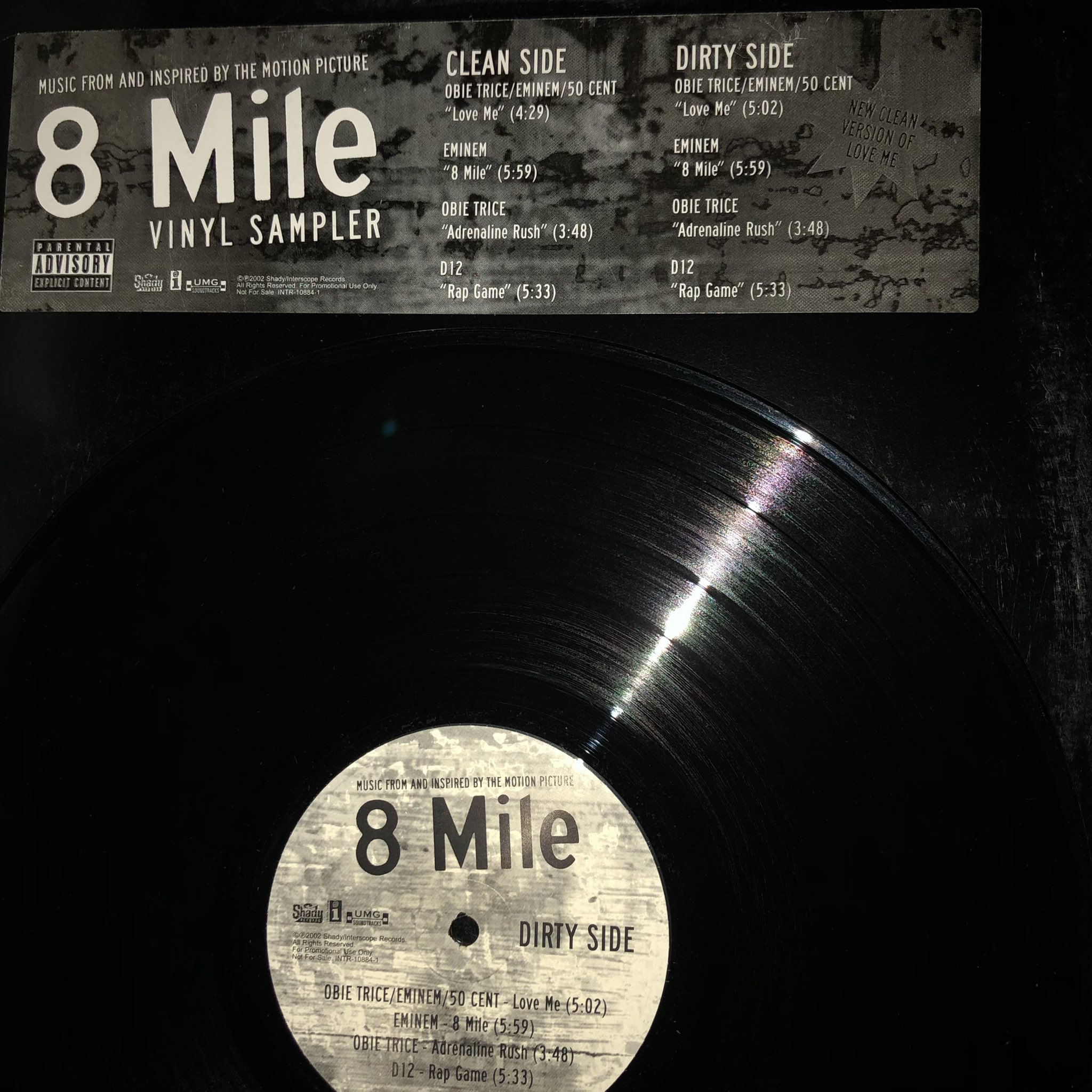 Vinyle Eminem - 8 Mile (2 Lp)