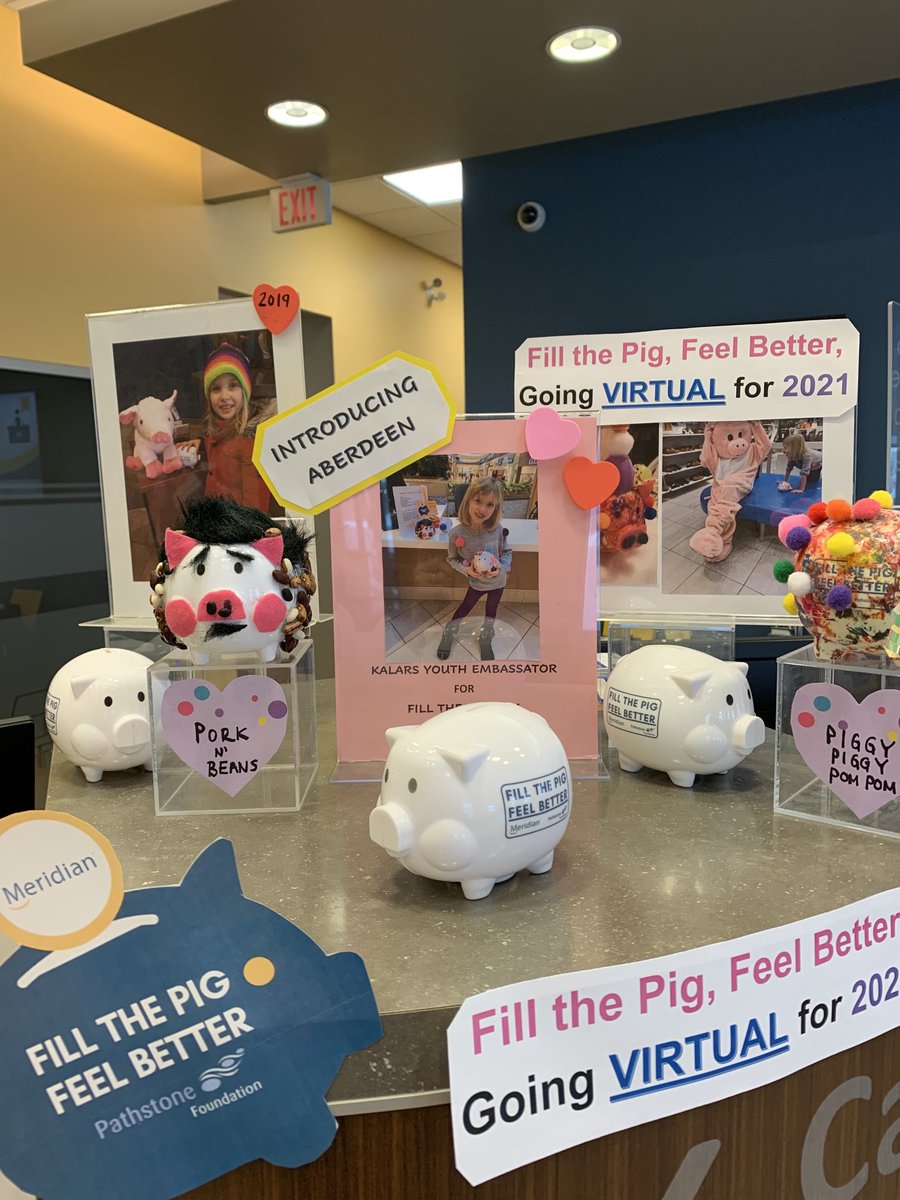 Hi Everyone... <a href="/MeridianCU/">Meridian CU</a> is proud to be supporting the “Fill the pig - feel better” campaign for Pathstones Mental Health. Visit pathstonefoundation.ca/fill the pig/. To donate today                 
⁦<a href="/fill_the_pig/">Fill The Pig, Feel Better!</a>⁩