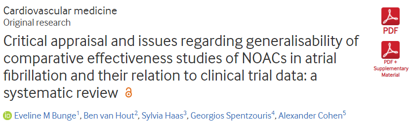 BMJ_Open's tweet photo. Comparisons between different NOACs based on observational studies may not be reliable due to unmeasured confounders, channelling bias and insufficient sample size https://t.co/xrQvX5rduk https://t.co/cB5chB7b82