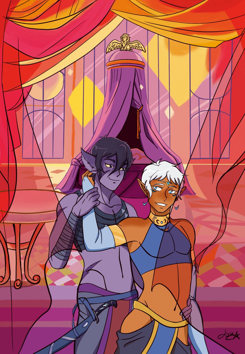 joy_lostinspace's tweet photo. My work for @KlanceEverAfter  ❤️💙
Thank you so much for letting me join the team ❤️

#klance #galtean #galteanklance 
#keithkogane #galrakeith #alteanlance #lancevoltron 
#illustration #digitalart https://t.co/DBZw0Dwock