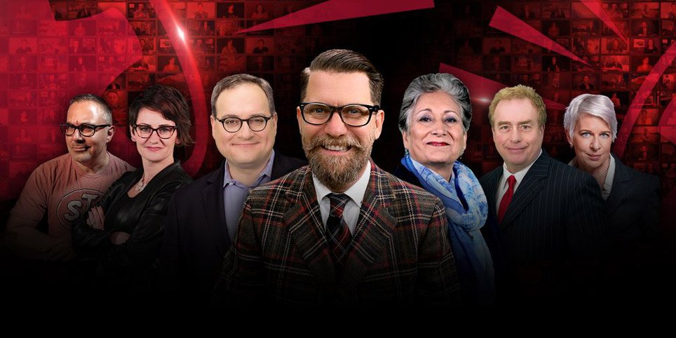  #ProudBoys was started by Gavin McInnes.McInnes was a contributor to Rebel Media.Andrew Scheer's campaign manager, Hamish Marshall, co-founded Rebel with Ezra Levant. #ErinOToole's manager, Jeff Ballingall of  #CanadaProud, worked for Levant at Sun News TV.  #cdnpoli