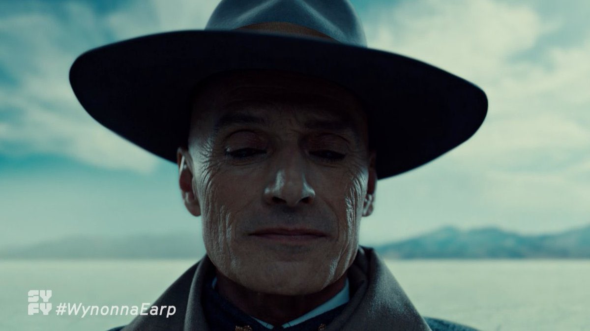 Sheriff Bulshar Clootie  @JeanMarchand22Absolute selfish SNAKE. Terrifying example of who you don’t want in the police force. Wants nothing but bad. #WynonnaEarp  #FiveForWynonna  @SYFY  @NBCUniversal  @nbcentpr