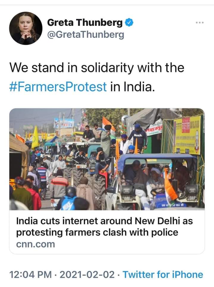 Jaskara77289384's tweet photo. ਇੰਡਿਯਨ ਮੀਡਿਆ ਵੀ ਬੌਂਦਲ ਗਿਆ ਹੁਣ, ਸਾਰਾ ਜ਼ੋਰ hollywood stars ਦੀਆਂ ਟਵੀਟ ਨੂੰ ਹੀ ਗ਼ਲਤ ਸਾਬਤ ਕਰਨ ਤੇ ਲੱਗੇ ਨੇ।😁😂 ਸਿਰਾ ਕਰਾ ਰਕੇਆ ,, ਹਾਲੀਵੁੱਡ  ਵਾਲਿਆ ਨੇ https://t.co/KWcYsmFxQc