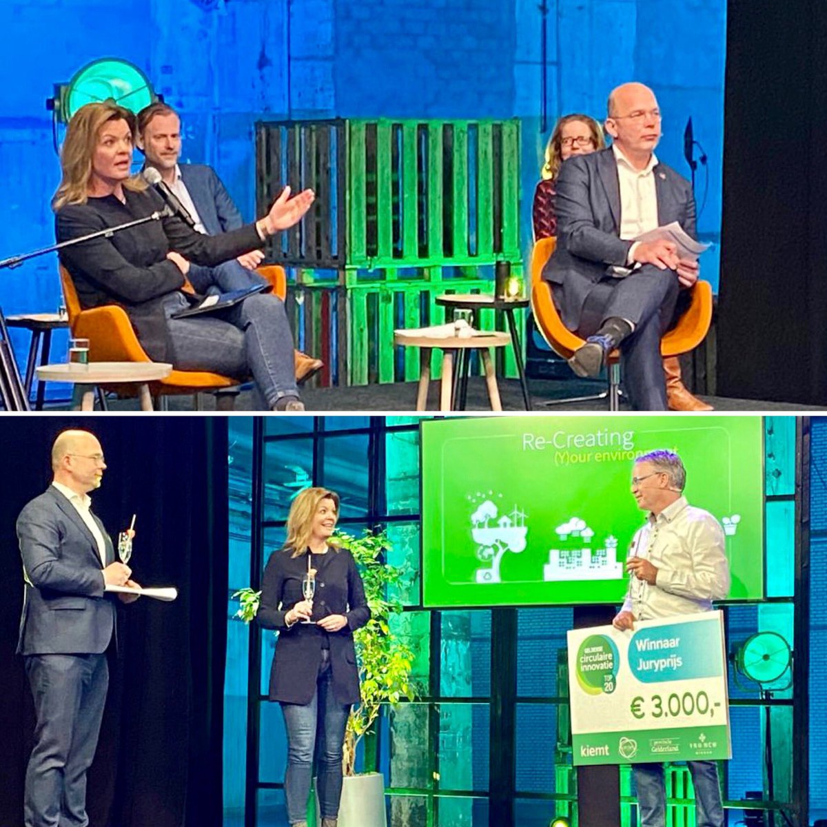 Als jurylid van de Circulaire top 20 Gelderland, enorm onder de indruk van alle inzendingen en pitches! De prijswinnaar: Biopanel ! Toepasbaar voor ongeveer alles wat nu van plastic is. <a href="/provgelderland/">Provincie Gelderland</a> kiest voor projecten met impact, daar is dit er zeker een van! <a href="/__CIRCLES/">CIRCLES</a>