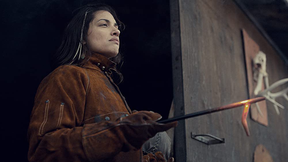 Mattie/Gretta Perley  @RachaelAncheril Twin characters, one a blacksmith, and one a doctor.. teaching women they can be whatever they want in life. Adds great depth to our shit show. #WynonnaEarp  #FiveForWynonna  @SYFY  @NBCUniversal  @nbcentpr
