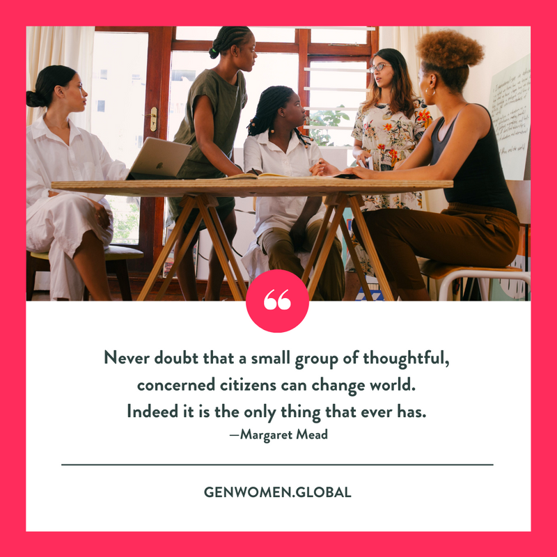 genwomenglobal's tweet photo. #generationwomen #inspirationalquotes #quotestoliveby #quoteoftheday #riseandshine #workhardreambig #confidence https://t.co/xHCLxj303e https://t.co/bWUfIzDEcM