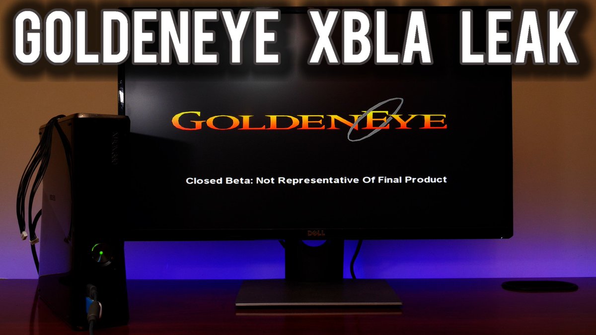 ModernVintageG's tweet photo. Goldeneye 007 XBLA for the Xbox 360 has leaked | MVG
Watch Here : https://t.co/0XlQNlb00O
#Goldeneye #XBLA #PartnerNet https://t.co/j3kDHcTa51