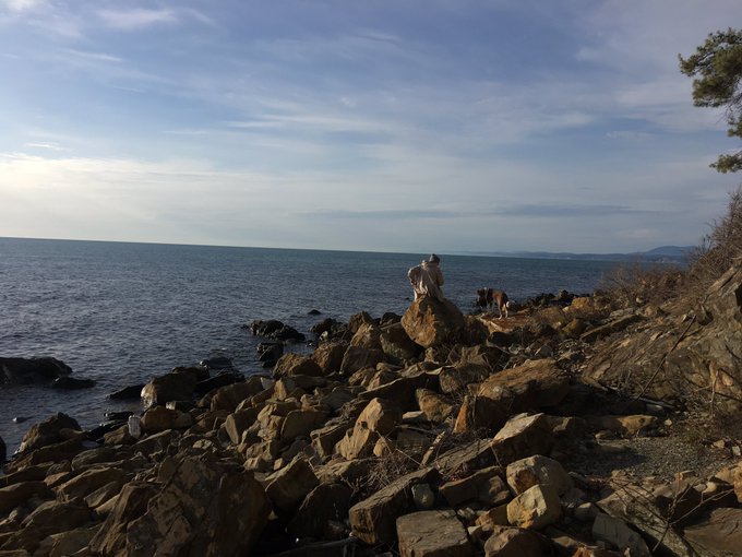 Today we walked 13 km along the coast 🏖Now some a break and start the show 🤗 See you soon dear 😽 https://t<a href="/tag/xhamster"class="tags"><span>#xhamster</span></a>