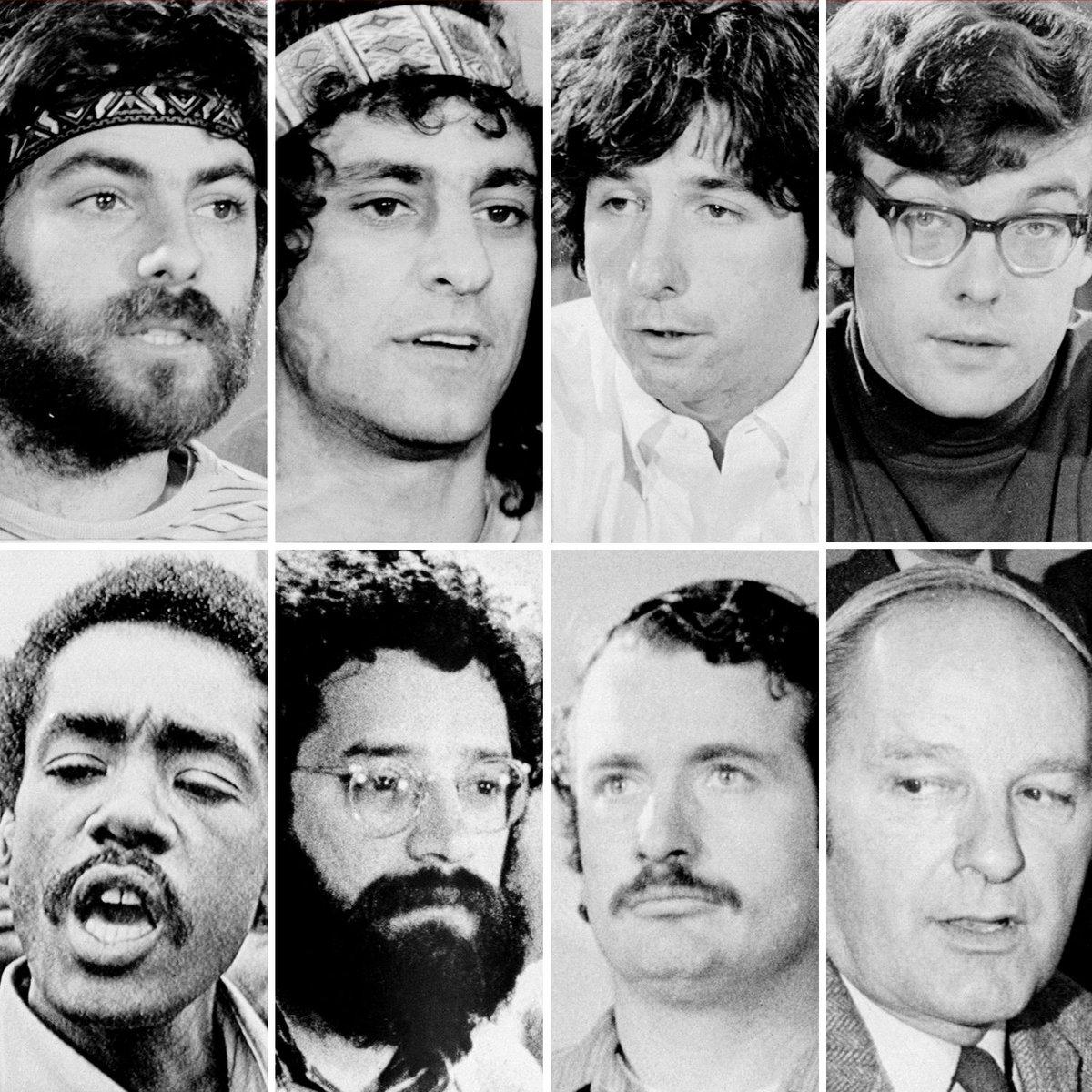 with the death last night of Rennie Davis - of the Chicago 8 -- only three  are still alive -- Bobby Seale, John Froines and Lee Weiner. Abbie Hoffman,  Tom Hayden, Jerry