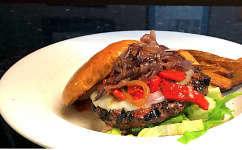 Three Cuts of Beef, Smoked Provolone, Roasted Pepper Salad, Caramelized Onion on a Toasted Brioche Bread, Hand Cut French Fries - I say grab that phone and order for dinner!⁠

OrderChefTonys.com⁠🚙⁠
⁠
#cheftonysbethesda #bethesda #supportlocal