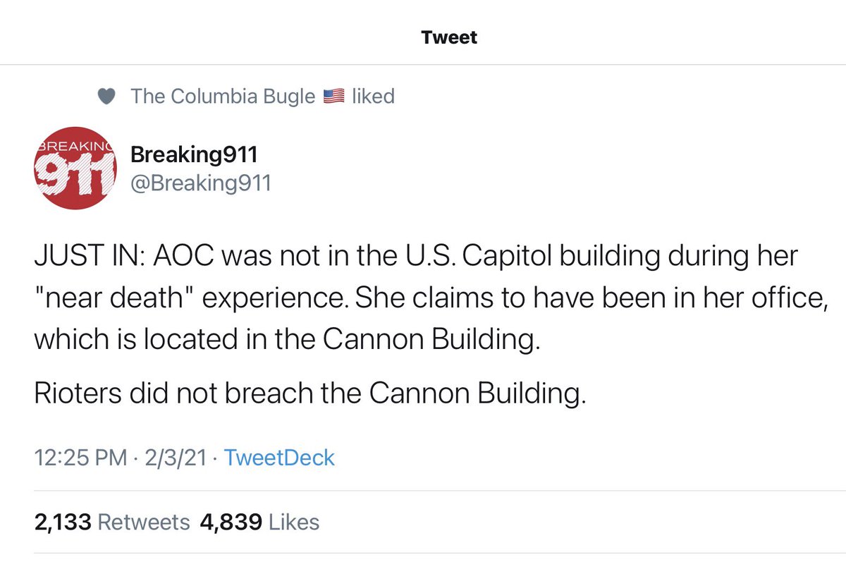 Tootsinmn's tweet photo. @AOC No one believes your BS! https://t.co/8hIbeigydh