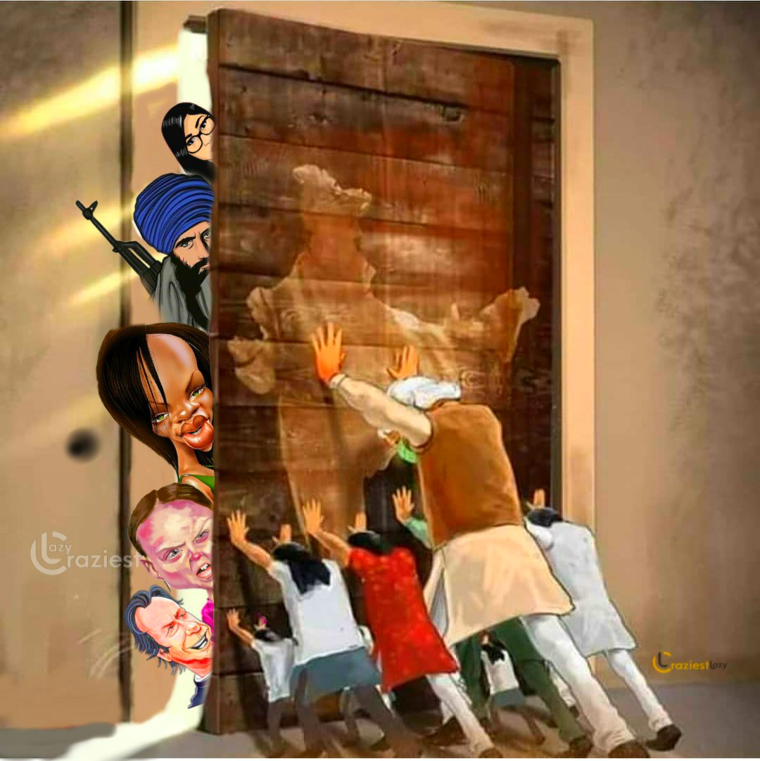Just saw how celebs came together to stop international intervention. Today we actually showed that #IndiaStandsTogether #IndiaAgainstPropaganda