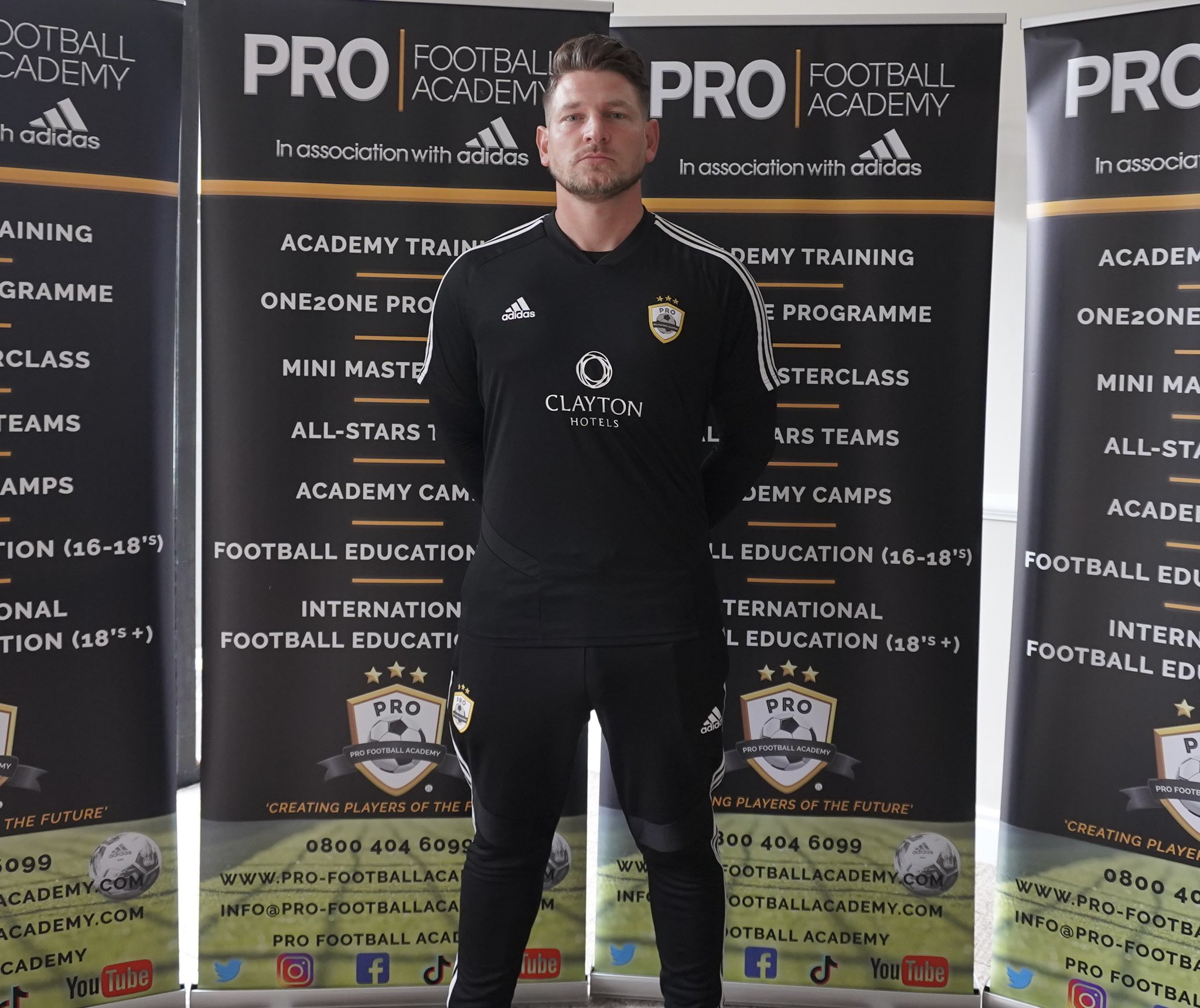 Happy Birthday to PFA Stockport Manager Adam Jones   