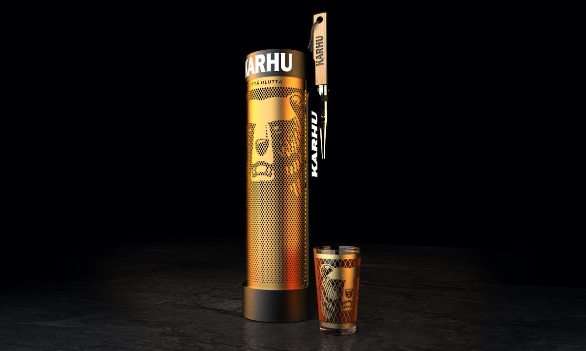 fabnewslive's tweet photo. Bluemarlin embraces Finnish folklore to create new #draught #font for Karhu beer https://t.co/uF8YX03g8l @bluemarlinbd #Karhu @CarlsbergGroup #Design #BeerFont #FABNews https://t.co/O2G9WmPBML
