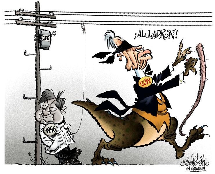 CartonCalderon's tweet photo. Dos cartones viejitos sobre dos viejitos tabasqueños que se robaban la luz e instaban a sus paisanos a hacer lo mismo. Hoy se la quieren robar de nuevo, y perdonan a aquellos que lo hicieron. 
"¿Por quién votastesss..?" https://t.co/126K1KjeaQ
