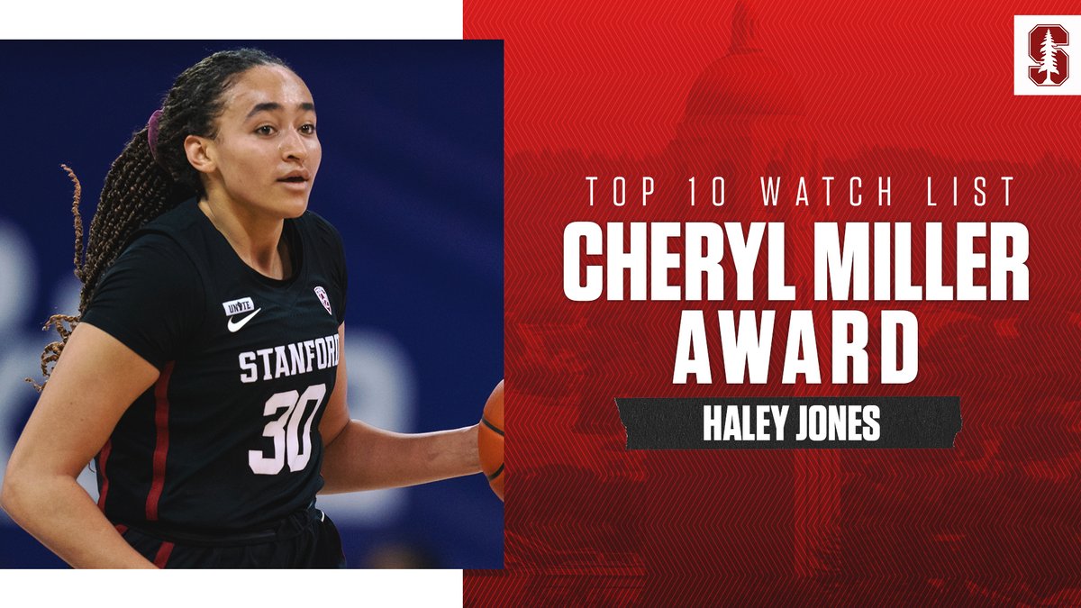 1️⃣ of 🔟

@haleyjoness19 makes the cut as the list narrows for the #MillerAward!

#GoStanford