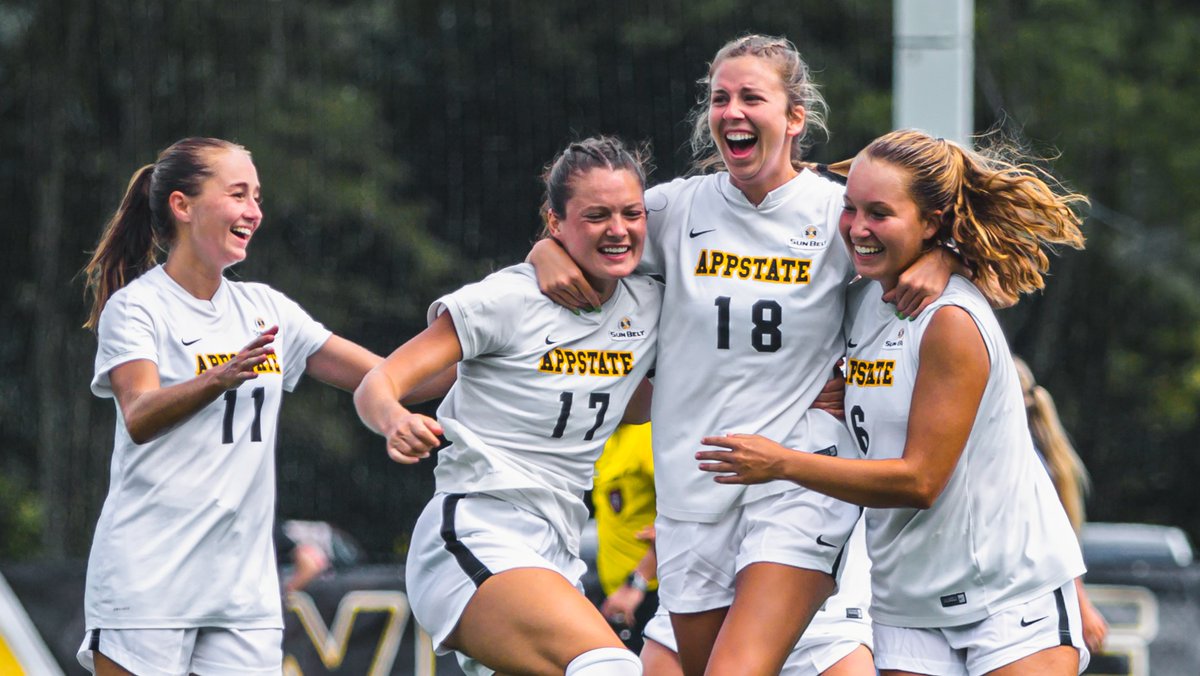 appstatewsoccer's tweet photo. Happy National Girls and Women in Sports Day! 

Thank you to the strong women that paved the way for us both on and off the field! 〽️⚽️ https://t.co/gesYWyfMIH