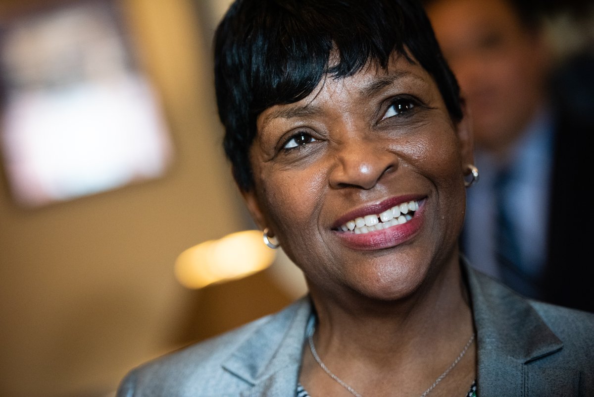 . @SpeakerAJones is the first woman and Black Speaker of the Maryland House. A fighter for our people, Speaker Jones has championed education equity, racial justice, and economic opportunity. She is also the first Black woman to serve as House Speaker Pro Tem.