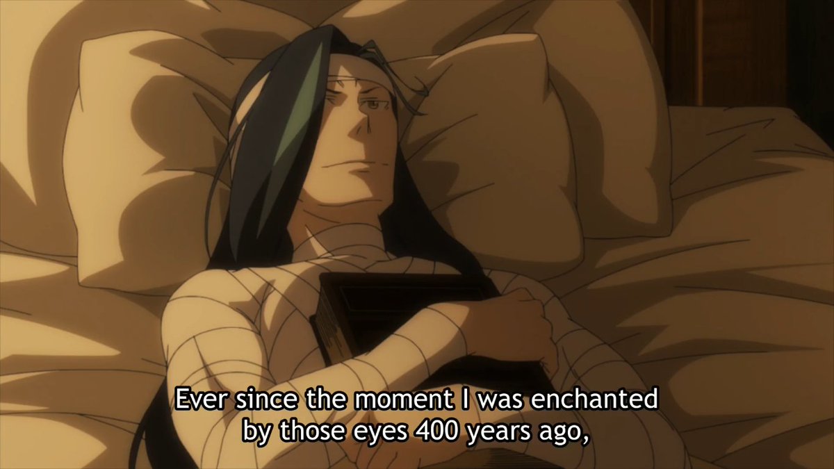 Yes that's right, this is Roswaal's ancestor of 400 years, Roswaal A Mathers although lacking the distinctive yellow he's spiting image of the one we know. That said the current Roswaal acted as he knew Dona personally odd don't you think?