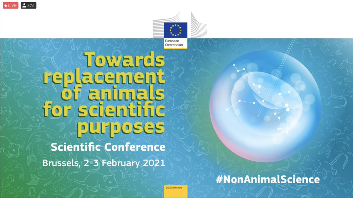 2 days of great #science, inspiring discussions & debates on implementing #NonAnimalTesting & the #3R come to an end. Thanks @EU_Commission & all speakers for this excellent conference! Let’s continue combining forces & individual expertise towards the goal of #NonAnimalScience!