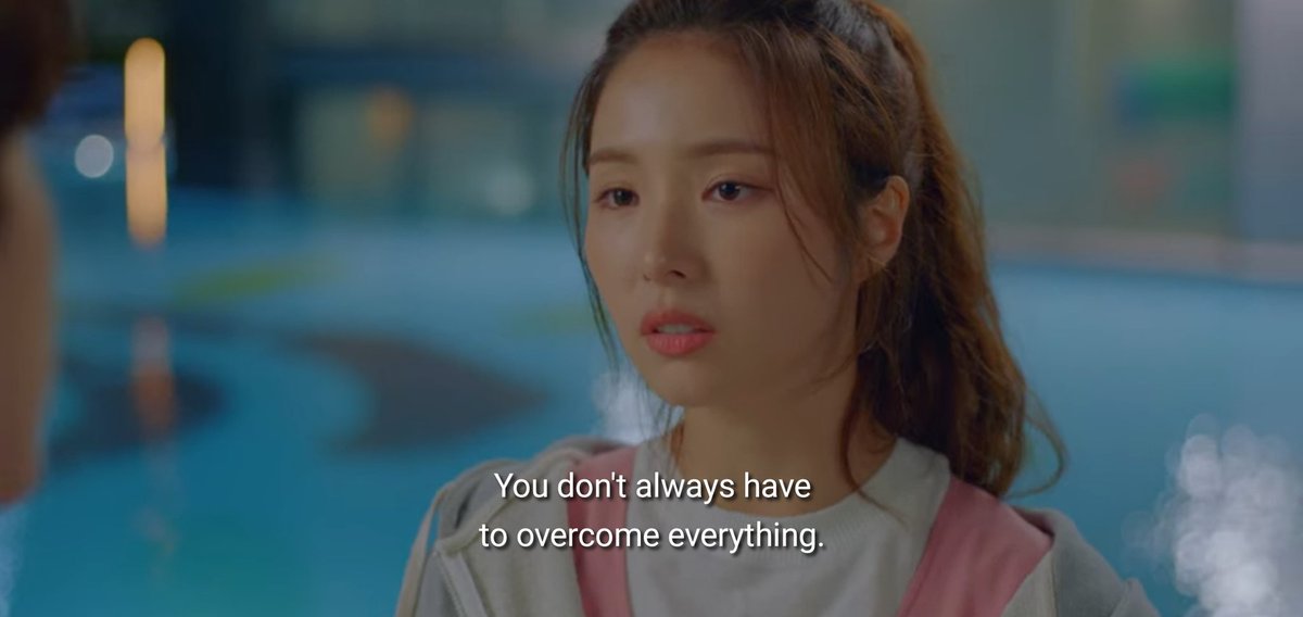 She doesn't like seeing people forcing themselves to do something they're uncomfortable with.