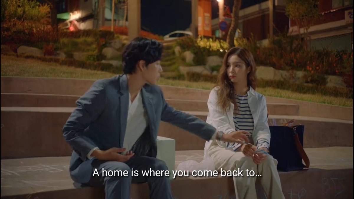 The concept of home for her is very important.