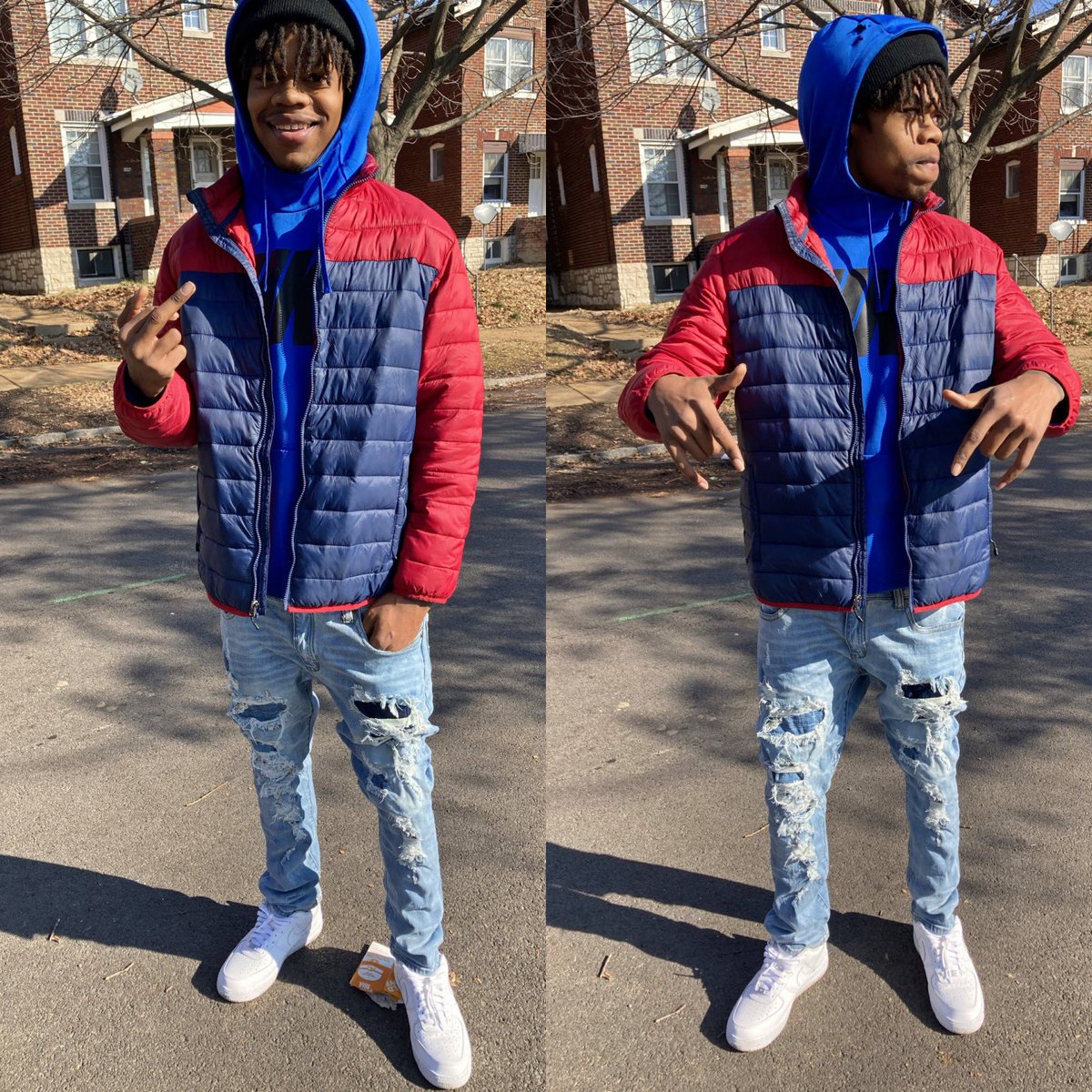 CalvinBanks126's tweet photo. All of my life I been on my 🔟 when you see me you see me wit a grin 😁#TTS💙 https://t.co/XCcKoWtFge