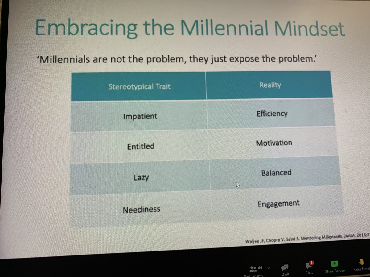 Drroxmehran's tweet image. I learned something tonight.   Ahhhh know I get it. I think they are much more balanced and happy in the end. I am embracing #millennials