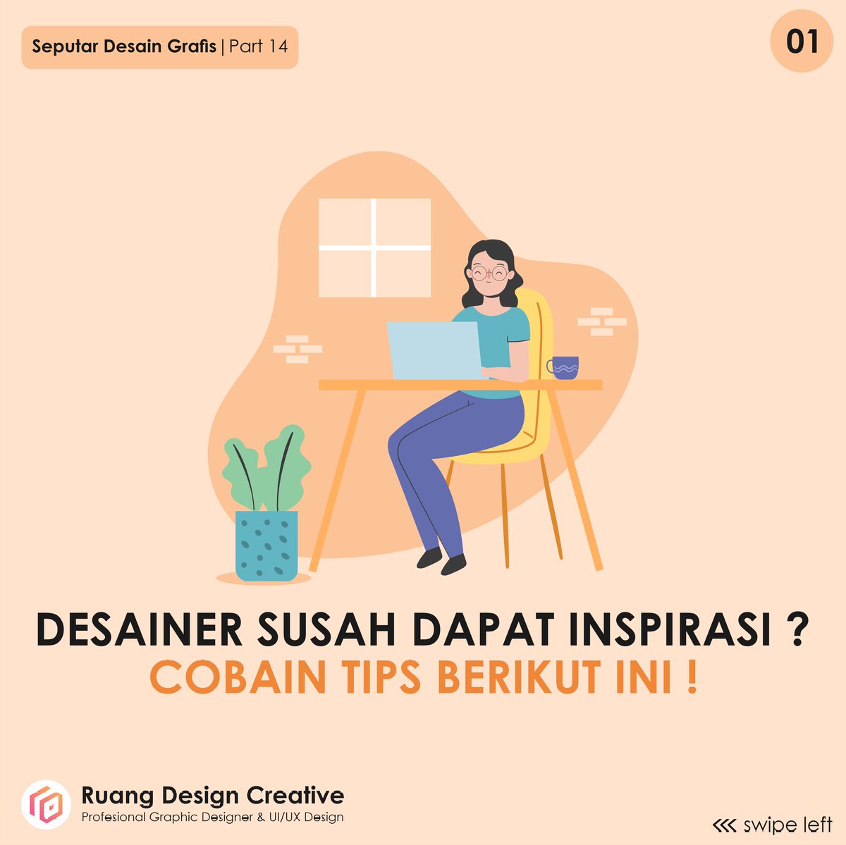 ruang_creative's tweet image. Yang sering ngalamin art block mana niiiih? Semoga tips yang saya kasih semoga membantu biar gampang dapat inspirasi ya! 😁🤩
.
#seputardesaingrafis #ruangdesigncreative #tutorialdesain #tipsdesain #trikdesain #desaingrafis #microblog #belajardesain #trending #viral #terbaru2021