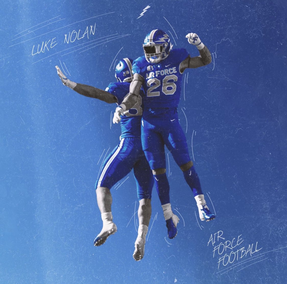 Proud to be a Falcon🔵⚪️🔵⚪️!!! #BoltBrotherhood