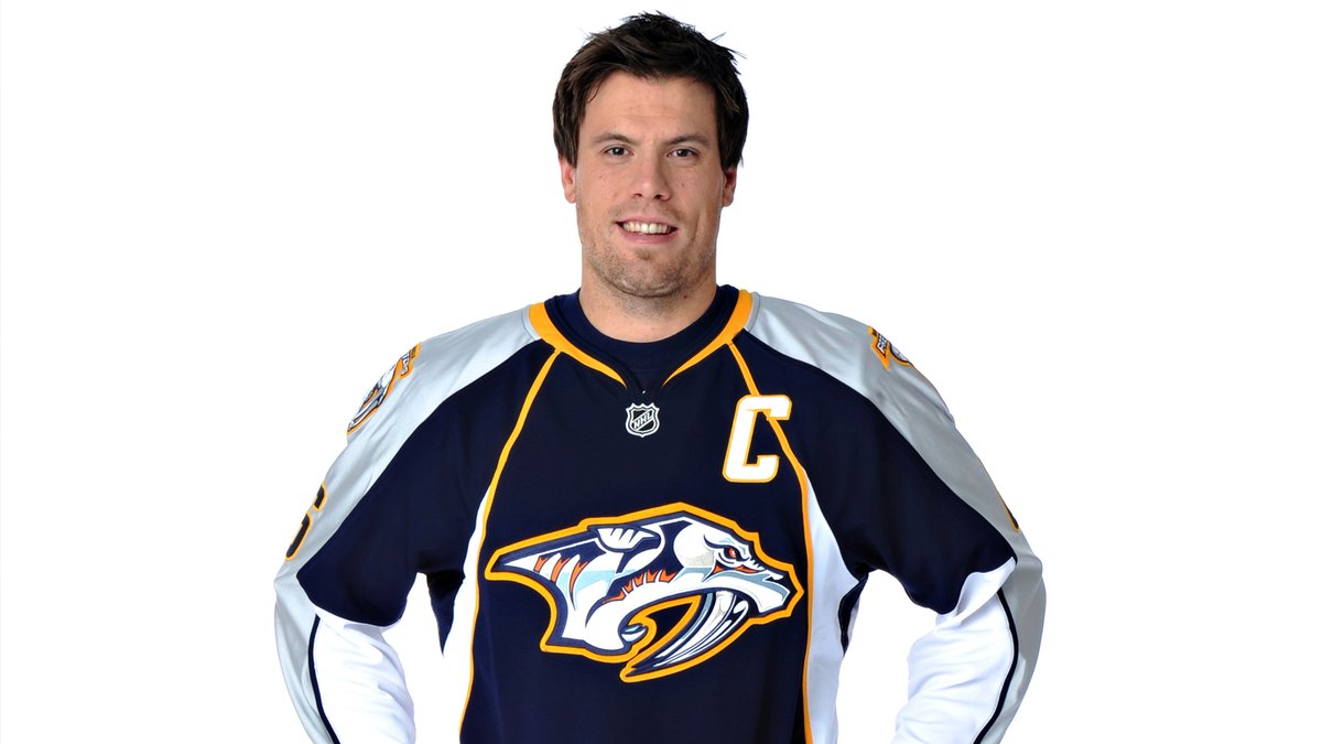  𝟶𝟾/𝟶𝟽/𝟸𝟶𝟷𝟶 Devient le capitaine des Predators de Nashville. Named captain of the Nashville Predators.