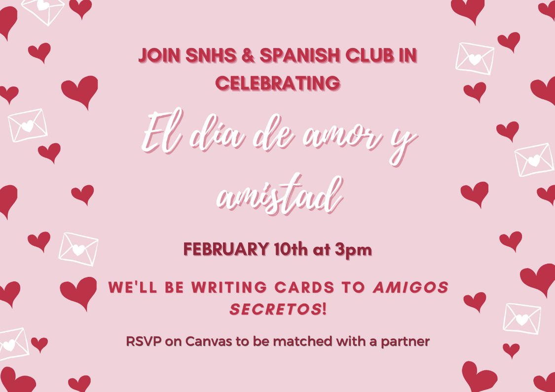 PR_SNHS's tweet photo. Join us next week!
@SraLeePR @SrtaGroat https://t.co/WBwLPMNPvW