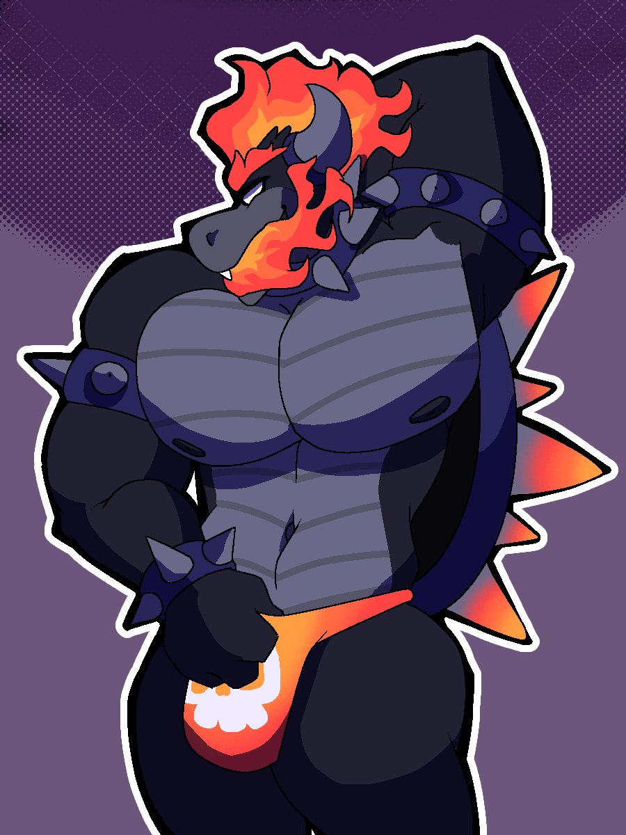 MOOSCULAR's tweet photo. Since #BowsersFury is coming soon i decided to draw King Koopa himself

#Bara #NSFW #Furry https://t.co/DXwcrPzKxS