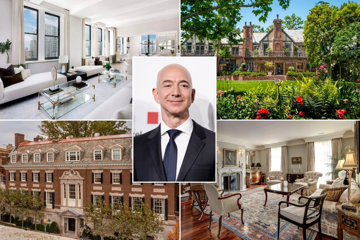 Jeff Bezos' $500M real estate portfolio See all his luxury houses