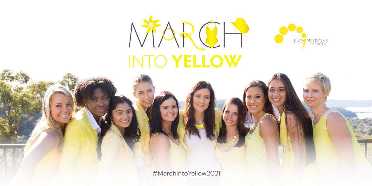 EndometriosisAu's tweet photo. #MarchIntoYellow is back again this year, bigger and brighter than ever!
Challenge yourself to wear yellow every day in March to fundraise for #endo education, research and awareness!
Get started at: https://t.co/ZGFPNfMQID
#endometriosisaustralia #MarchIntoYellow2021
💛 https://t.co/klsEkQLW7u