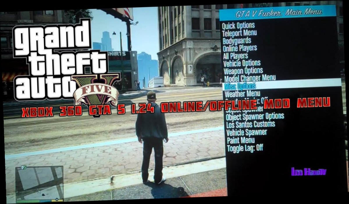 download mod menu for gta 5 xbox 360 / X