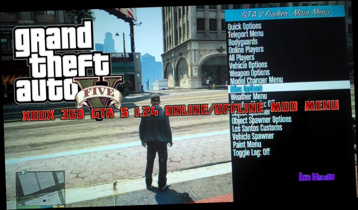 gta 5 xbox 360 mod menu offline
