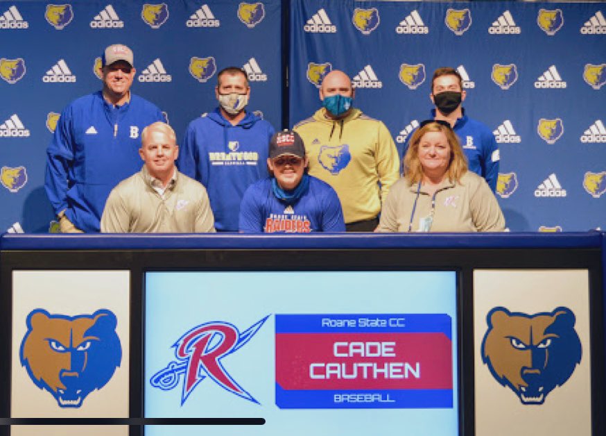 Excited to see <a href="/CadeCauthen/">CadeCauthen</a> sign with @RoaneStBaseball today!