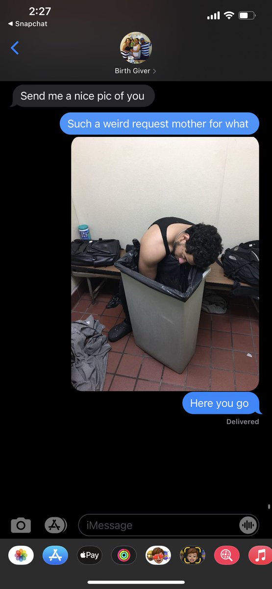 Idk what my mom doing but it’s gonna be a conversation starter