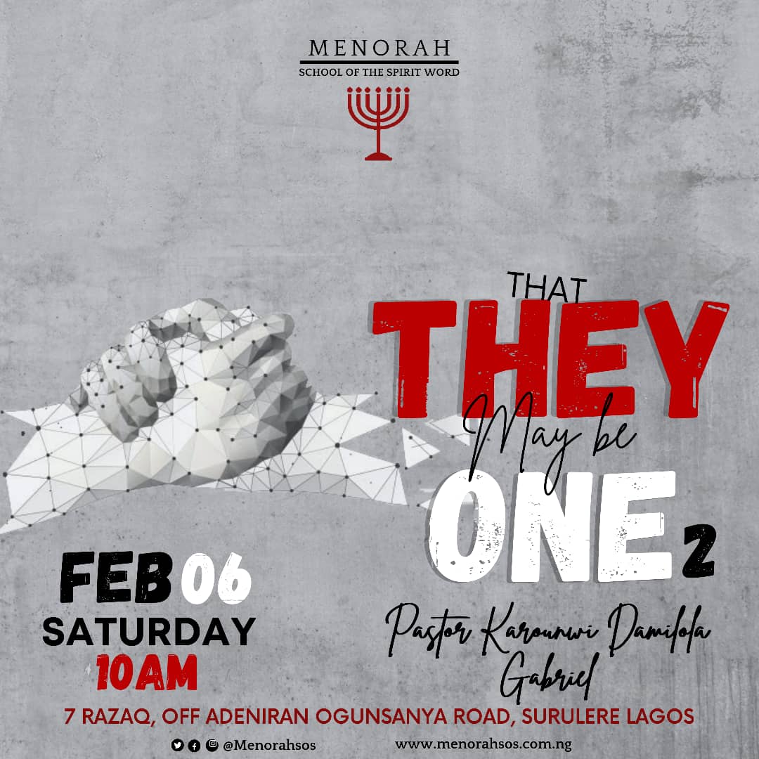 MenorahMinIntl's tweet image. ~'The more you are exposed to the realities of God, the more the possibilities of eternity unlocks within your essence.'

Ministering: Pastor KAROUNWI DAMILOLA GABRIEL
Live on mixlr: mixlr.com/menorah-sos  
Facebook Live: @Menorah SOS 

#Menorah #ThatTheyMayBeOne