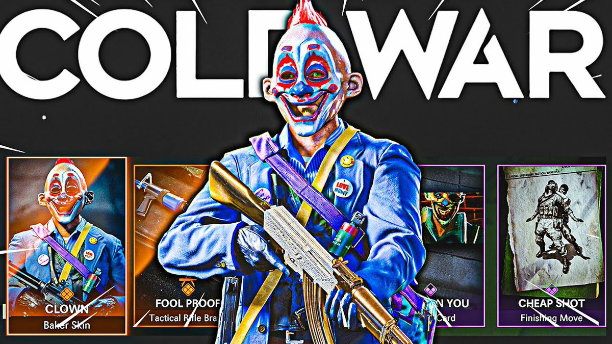 MysteryADC's tweet photo. FIRST VIDEO ON MY NEW CHANNEL!

They Added A Clown Skin To Call Of Duty Cold War But I Think I'm The Clown... | Clown Skin Cold War

https://t.co/D22PKIHaic https://t.co/zaFy9enavw